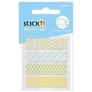 Opakowanie Zakładki indeksujące niebieskie 4 wzory