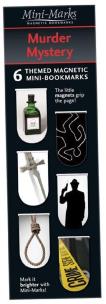 Opakowanie Zakładki magnetyczne Murder Mystery (6 sztuk)