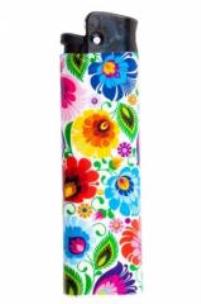 Opakowanie Zapalniczka - lowicka biała FOLKSTAR