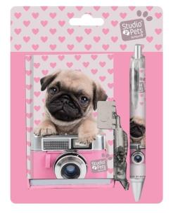 Opakowanie Zestaw Pamiętnik z długopisem Studio Pets PEY-3643