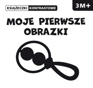 Okładka książki Książeczki kontrastowe. Moje pierwsze obrazki.