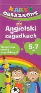 Okładka książki ANGIELSKI W ZAGADKACH 5-7 LAT KAPITAN NAUKA