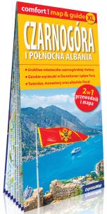 Okładka książki Czarnogóra i północna Albania laminowany map&guide XL 2w1: przewodnik i mapa