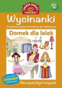 Okładka książki DOMEK DLA LALEK WYCINANKI