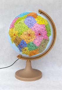 Opakowanie GLOBUS 320 POLSKI ADMINISTRACYJNO FIZYCZNY PODŚWIETLANY 