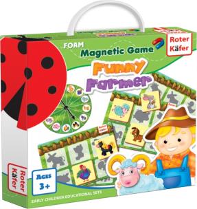 Opakowanie GRA MAGNETYCZNA FUNNY FARMER RK3203-02