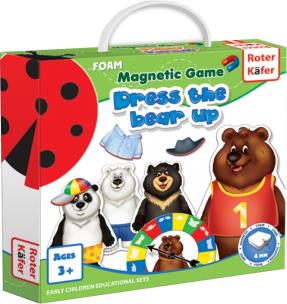 Opakowanie GRA MAGNETYCZNA UBIERZ MISIA DRESS A BEAR UP RK3203-01