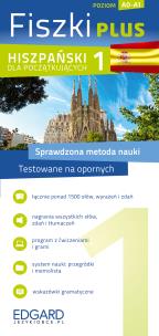 Hiszpański Fiszki Plus dla początkujących 1. Autor: Anna Poneta. Multiszop.pl Okładka książki Hiszpański Fiszki Plus dla początkujących 1