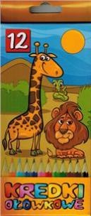 Opakowanie KREDKI OŁÓWKOWE 12 KOLORÓW 280479