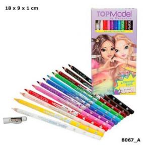 Opakowanie KREDKI TOP MODEL 12 KOLORÓW 8067A