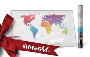 Opakowanie MAPA ZDRAPKA ŚWIAT TRAVEL MAP AIR WORLD