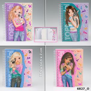 Opakowanie NOTESIK SPIRALNY TOP MODEL TURKUSOWY 6827O