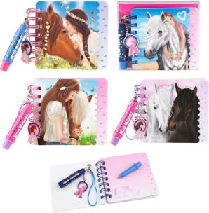 Opakowanie NOTESIK Z DŁUGOPISEM MISS MELODY MIX WZORÓW 8514A