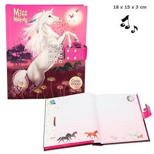 Opakowanie PAMIĘTNIK NA KOD MISS MELODY RÓŻOWY 8786A