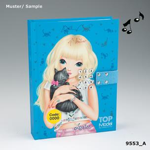 Opakowanie PAMIĘTNIK NA KOD TOP MODEL NIEBIESKI 9553A