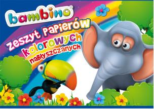 Opakowanie PAPIER KOLOROWY A4 BAMBINO 33074