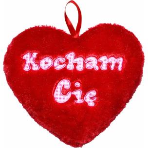 Opakowanie PODUSZKA SERCE KOCHAM CIĘ 26CM 12517