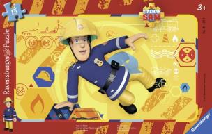 Opakowanie PUZZLE 15 ELEMENTÓW STRAŻAK SAM 