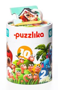 Opakowanie PUZZLE MY FRIENDS PUZZLIKA DUO PRZYJACIELE ZWIERZĄTEK 13005
