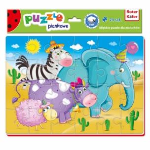 Opakowanie PUZZLE PIANKOWE A4 ŚMIESZNE ZDJĘCIA RK1201-02