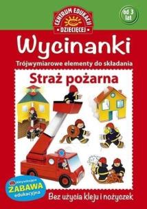 Okładka książki STRAŻ POŻARNA WYCINANKI