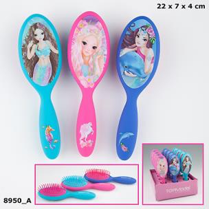 Opakowanie SZCZOTKA DO WŁOSÓW FANTASY MODEL TURKUSOWA Z SYRENKĄ 8950A