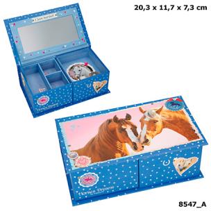 Opakowanie SZKATUŁKA HORSES DREAMS GRANATOWA 8547A