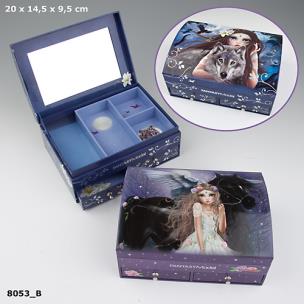 Opakowanie SZKATUŁKA NA BIŻUTERIĘ FANTASY TOP MODEL KOŃ 8053B