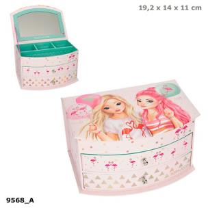 Opakowanie SZKATUŁKA NA BIŻUTERIĘ TOP MODEL FLAMINGI 9568A