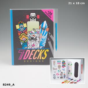 Opakowanie SZKICOWNIK DO PROJEKTOWANIA DESKOROLEK 7 SKILLS 8249A