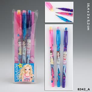 Opakowanie ZESTAW 3 OŁÓWKÓW PRZEKŁADANYCH TOP MODEL 8342A