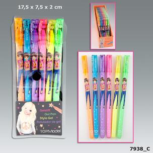 Opakowanie ZESTAW DŁUGOPISÓW ŻELOWYCH TOP MODEL 7938C