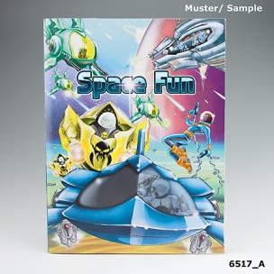Opakowanie ZESTAW Z NAKLEJKAMI SPACE FUN 6517