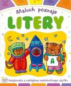 Okładka książki  Maluch poznaje litery