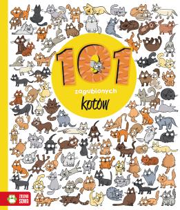 Okładka książki 101 zagubionych kotków