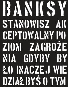 Okładka książki Banksy