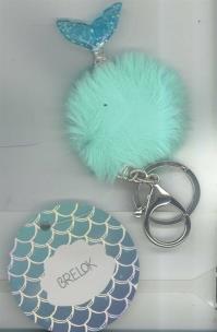 Opakowanie Brelok - Pompon Syrenka