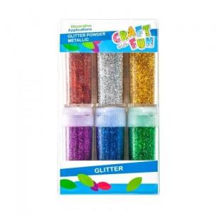 Opakowanie Brokat sypki mix 10g/6el