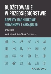 Okładka książki Budżetowanie w przedsiębiorstwie