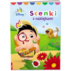 Okładka książki Disney Maluch Scenki z Naklejkami