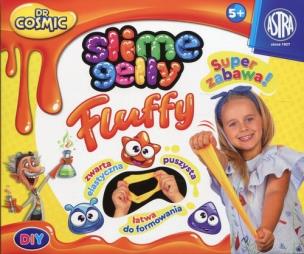 Opakowanie Dr Cosmic Slime Gelly Fluffy Diy pomarańczowy