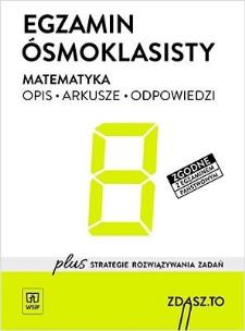 Okładka książki Egzamin ósmoklasisty. Matematyka. Arkusze WSiP
