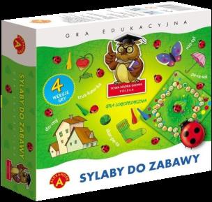 Okładka książki Gra - Sylaby do zabawy ALEX