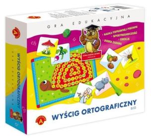 Okładka książki Gra - Wyścig Ortograficzny BIG ALEX