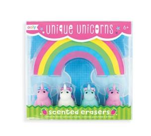 Opakowanie Gumki do Ścierania Pachnące Jednorożce i Tęcza