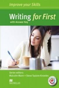Okładka książki Improve your Skills for First Writing. Książka ucznia z kluc
