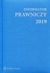 Opakowanie Informator Prawniczy 2019 A5 niebieski