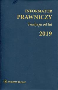 Opakowanie Informator Prawniczy 2019 Tradycja od lat granatowy
