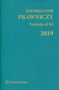 Opakowanie Informator Prawniczy 2019 Tradycja od lat zielony