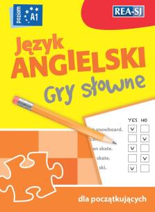 Okładka książki Język angielski gry słowne. Poziom A1
